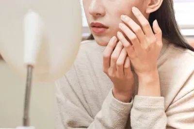 Thói quen nặn mụn
