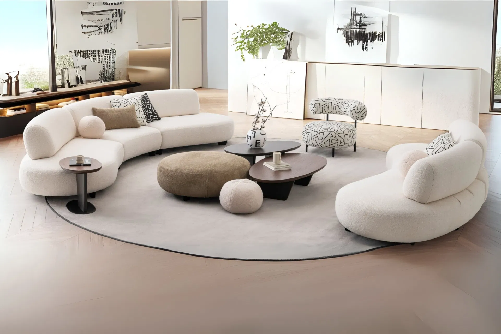 Dùng thảm trải sàn quá nhỏ