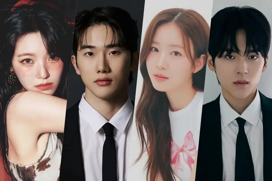 Baek Jiheon (fromis_9), Ahn Ji Ho, Wooyeon (WOOAH) và Moon Seong Hyun xác nhận tham gia phim điện ảnh thanh xuân "Nerd Rhapsody" (Ảnh: Internet)