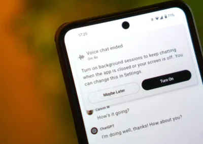 Tính năng chuyển giọng nói của ChatGPT (Ảnh: Internet) Tính năng chuyển giọng nói của ChatGPT (Ảnh: Internet)