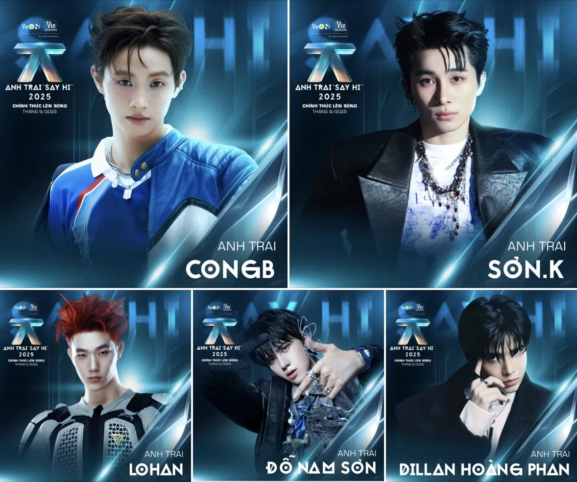 Nhiều gương mặt mới tham gia Anh Trai (nguồn: internet)