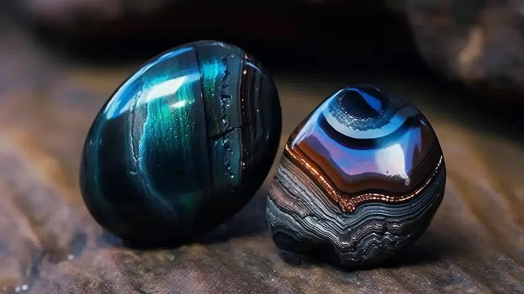 Đá Obsidian Cầu Vồng