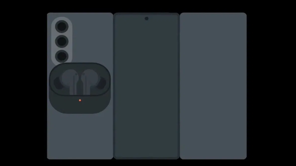 Tính năng thanh toán NFC của điện thoại gập 3 màn hình của Samsung (Ảnh: Internet) Tính năng thanh toán NFC của điện thoại gập 3 màn hình của Samsung (Ảnh: Internet)