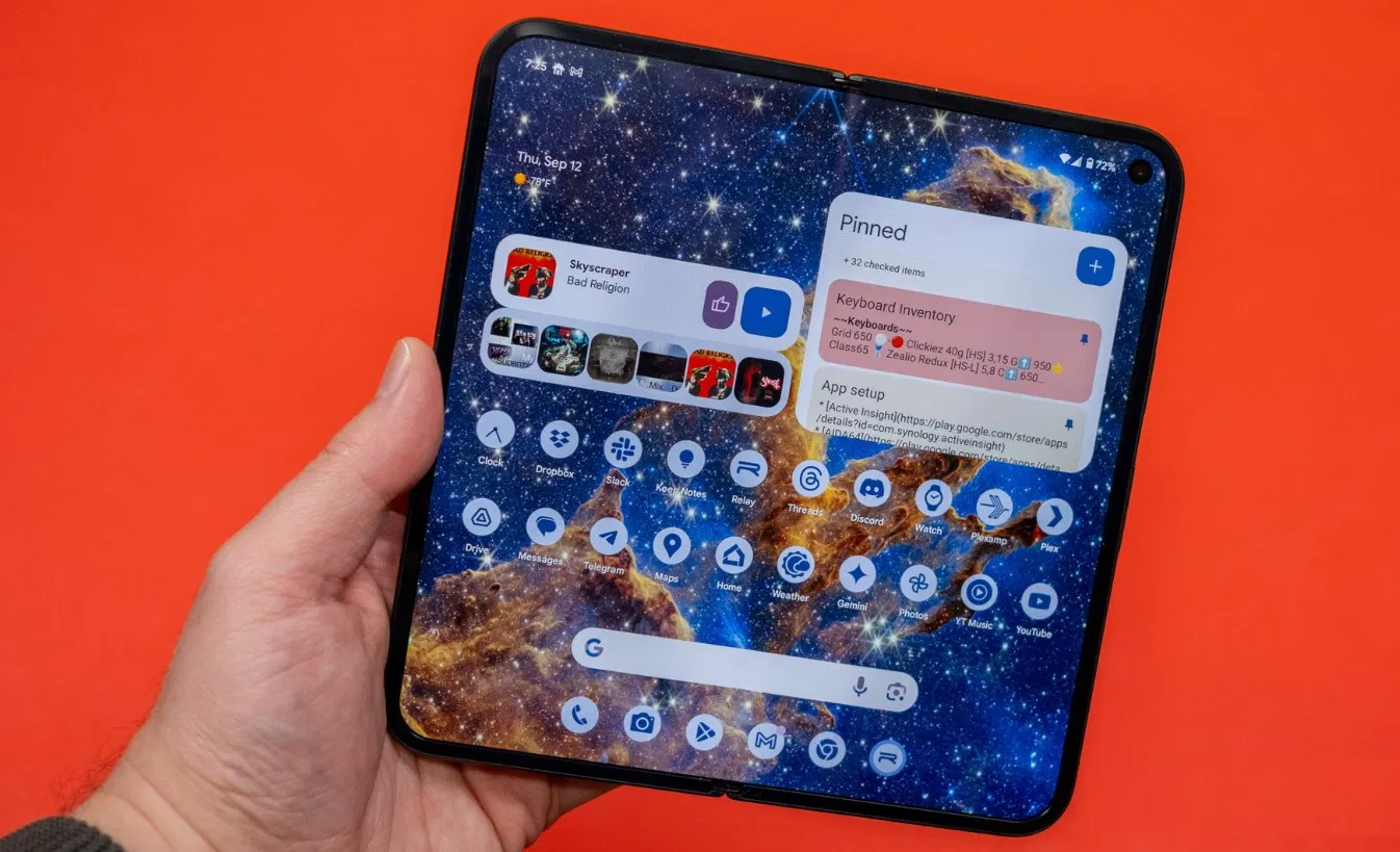 Điện thoại màn hình gập Pixel 9 Pro Fold (Ảnh: Internet) Điện thoại màn hình gập Pixel 9 Pro Fold (Ảnh: Internet)
