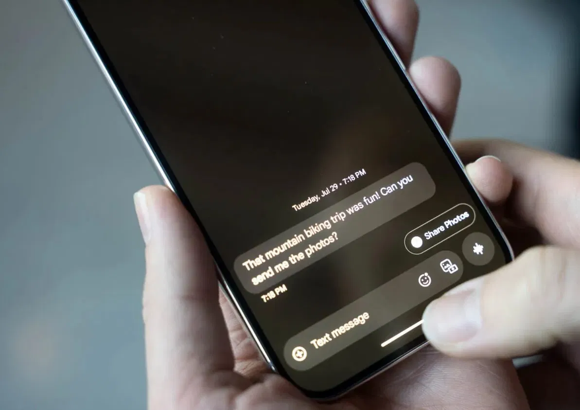 Gợi ý chia sẻ ảnh của Magic Cue trong Google Messages (Ảnh: Internet) Gợi ý chia sẻ ảnh của Magic Cue trong Google Messages (Ảnh: Internet)