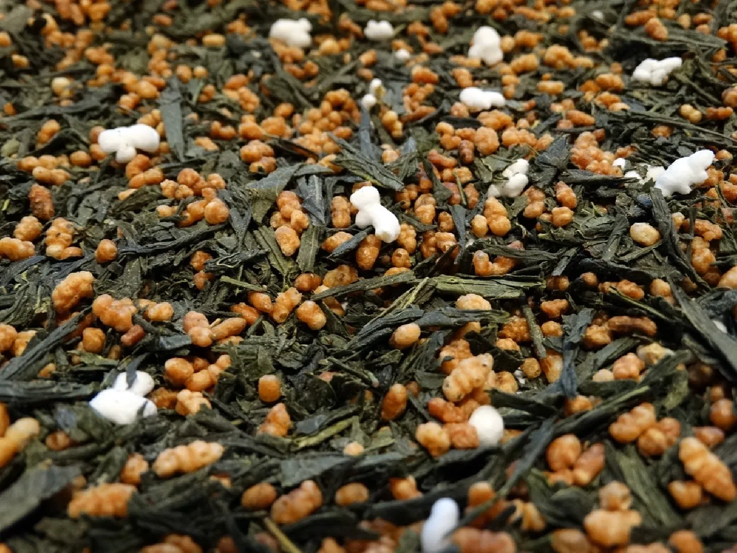 "Trà bỏng ngô" genmaicha (Ảnh: Internet)