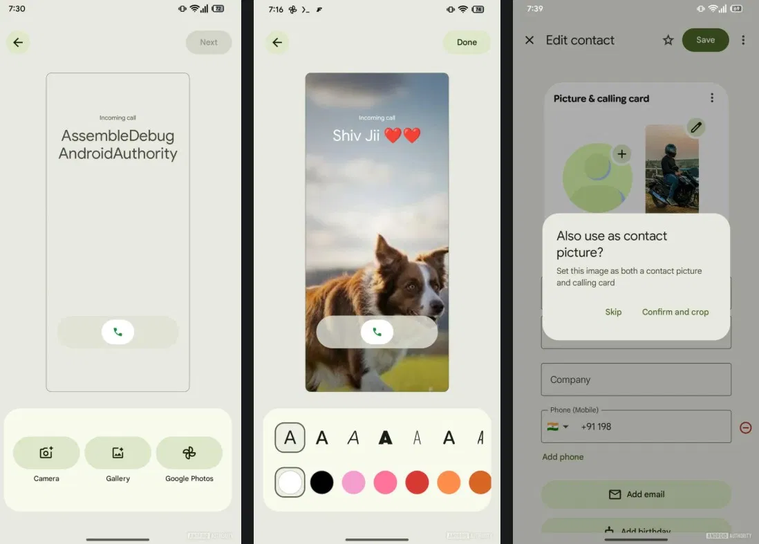 Tính năng Thẻ gọi điện của Google (Ảnh: Internet) Tính năng Thẻ gọi điện của Google (Ảnh: Internet)