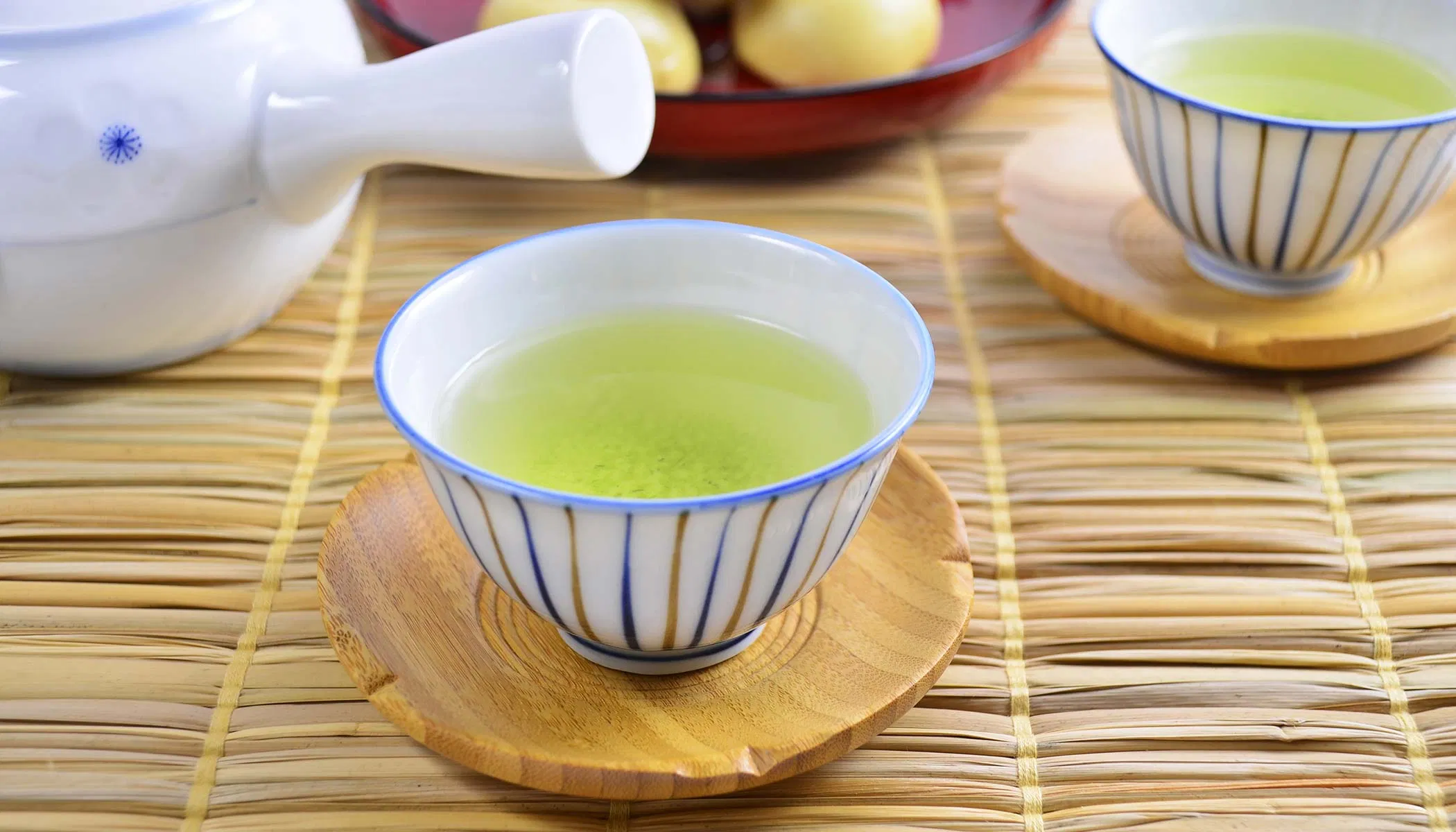 Nước trà gyokuro có màu xanh nhạt đẹp mắt (Ảnh: Internet)