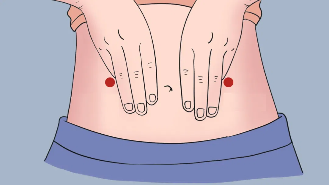 Bấm huyệt giảm đầy hơi, thon gọn bụng dưới