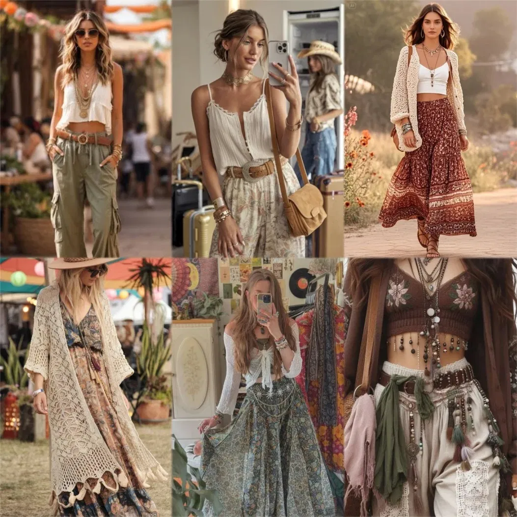 Phong cách retro Boho