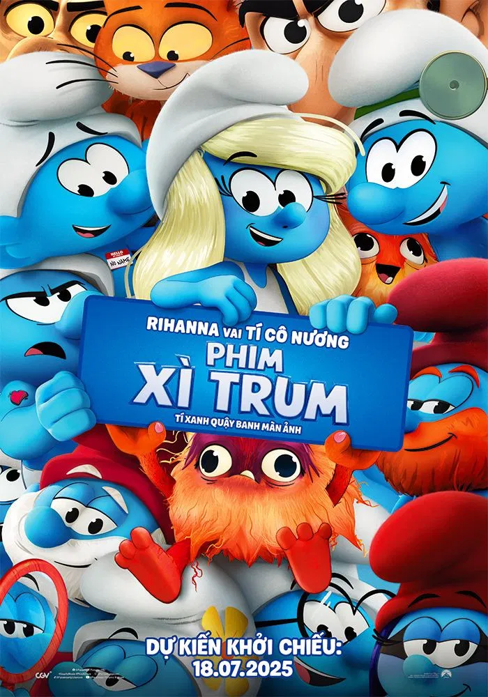 Poster phim Xì Trum (Ảnh: Internet)