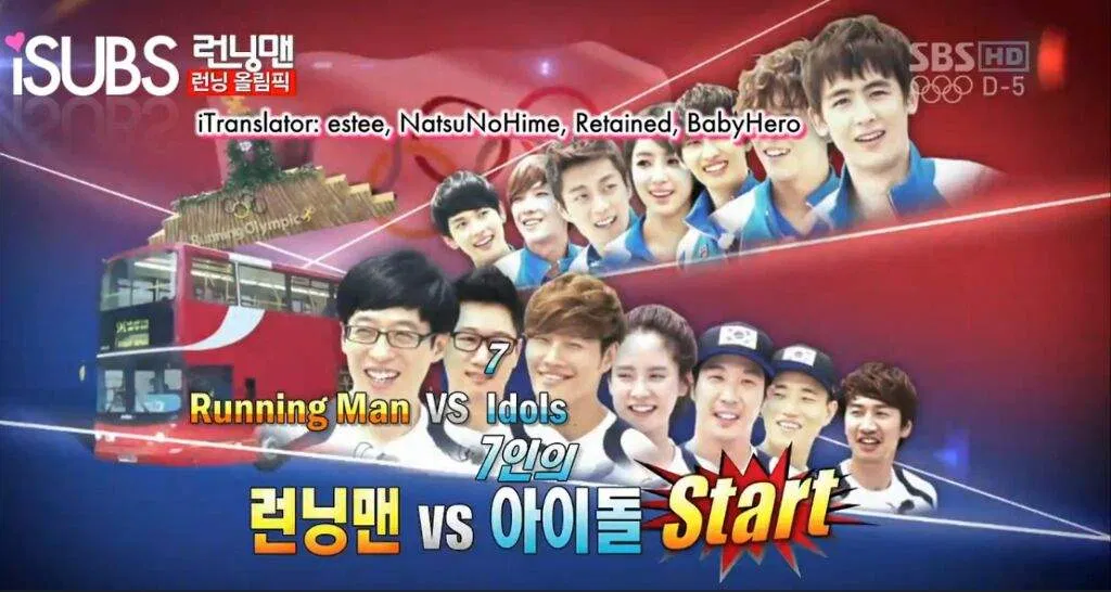 Running Man tập 104. Nguồn: Internet Running Man tập 104. Nguồn: Internet