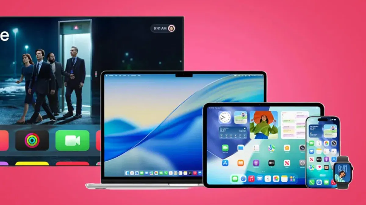 Tất cả các phiên bản OS năm nay đều được Apple trao chuốt theo phong cách Liquid Glass (Nguồn: Internet)