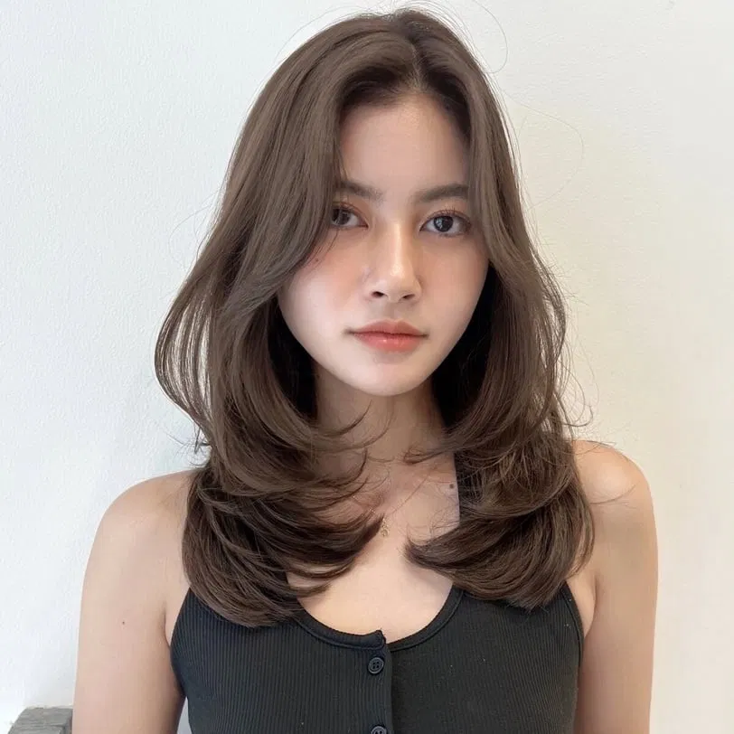 Màu tóc nhuộm đẹp che tóc bạc hiệu quả (Ảnh: Internet) Màu tóc nhuộm đẹp che tóc bạc hiệu quả (Ảnh: Internet)