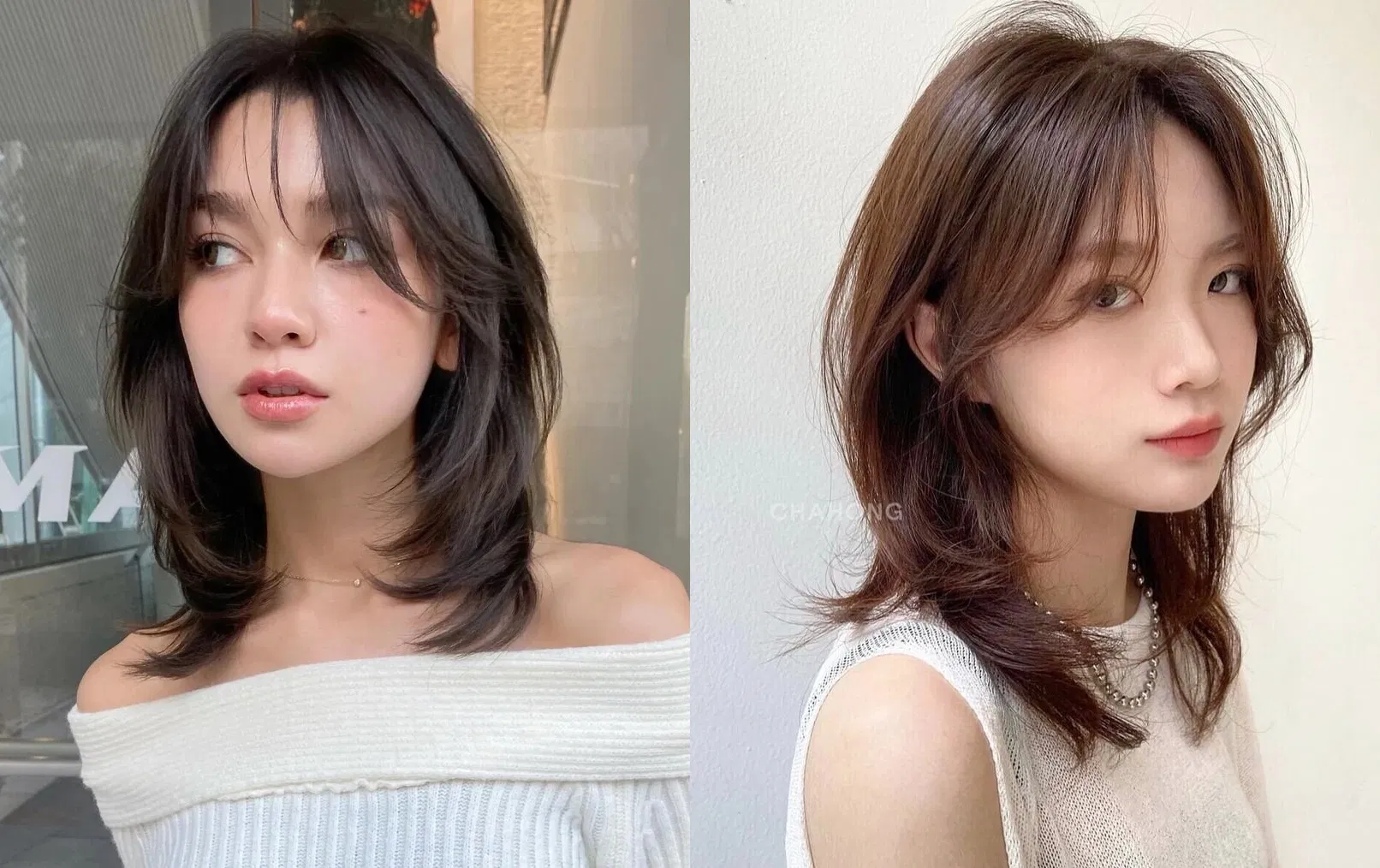 瓜子臉、橢圓臉、臉型較小者。