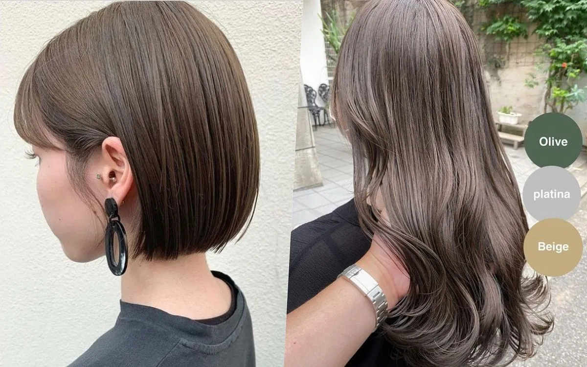 Màu tóc nhuộm đẹp che tóc bạc hiệu quả