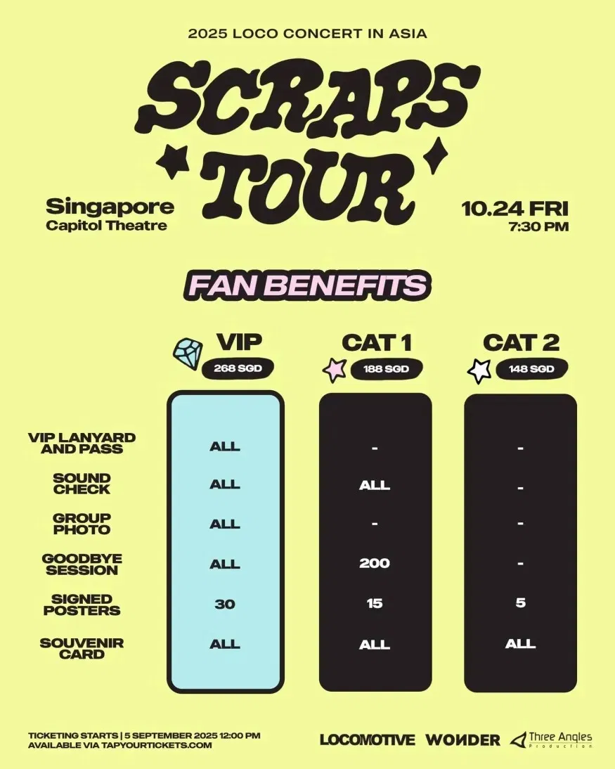 Concert của LOCO luôn chú trọng trải nghiệm fan, thường kèm theo tương tác gần gũi như fansign, chụp ảnh hoặc mini talkshow sau buổi diễn (Ảnh: Internet)