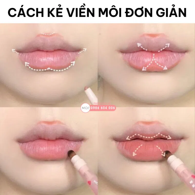 Phân tích kỹ lưỡng về chì kẻ viền môi
