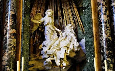 Ecstasy of Saint Teresa – một trong những kiệt tác điêu khắc của Bernini (Ảnh: Internet)