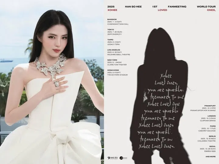 Sức hút của Han So-hee đã giảm sút khi thống kê tình hình của fan meeting (Ảnh: Internet)