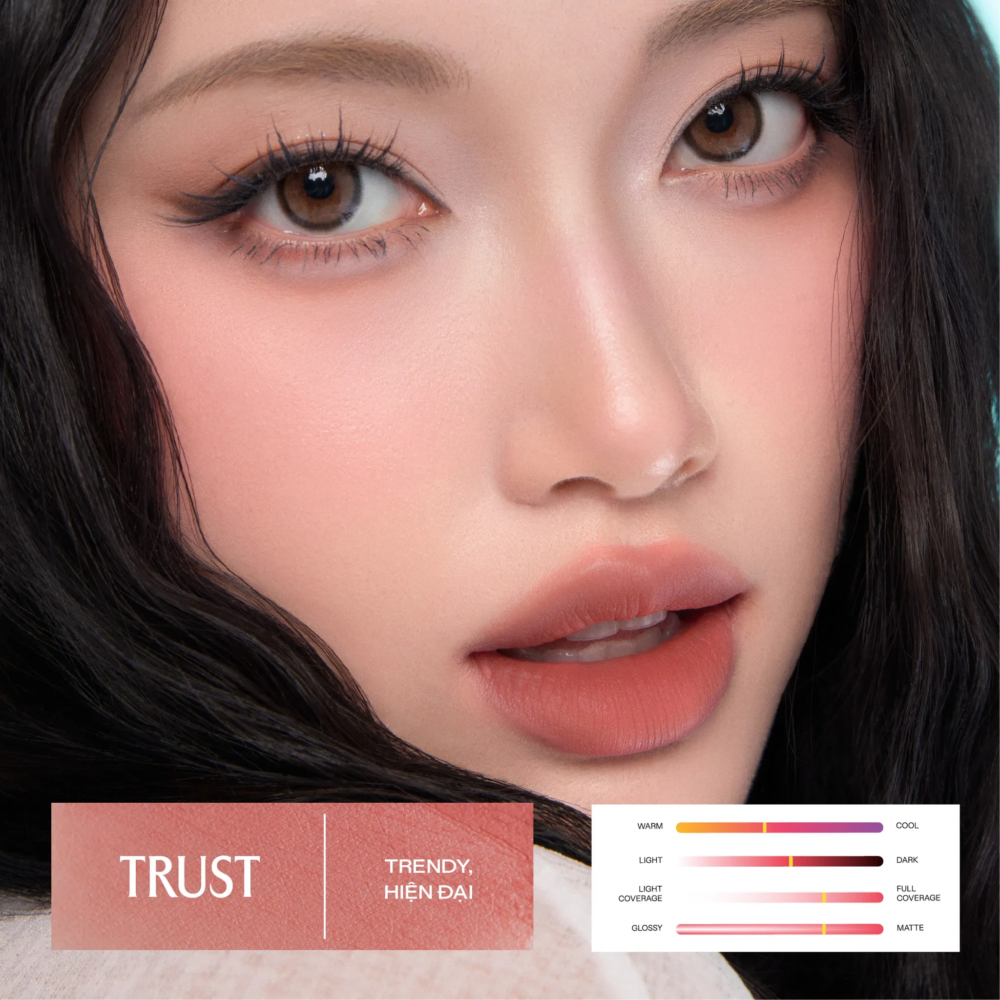 Trust - Hồng nude MLBB sang chảnh