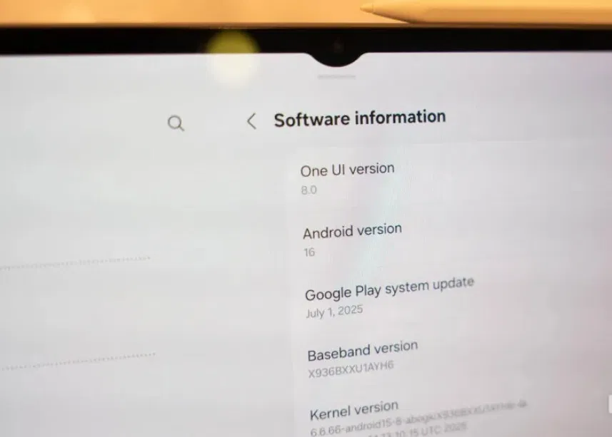 Galaxy Tab S11 Ultra với One UI 8 (Ảnh: Internet)