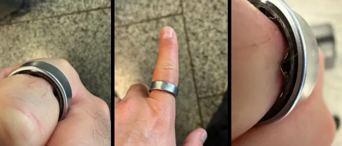 Pin của nhẫn thông minh Galaxy Ring bị phồng (Ảnh: Internet)