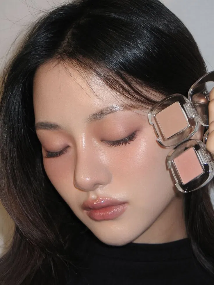 Phối màu má hồng Ombré