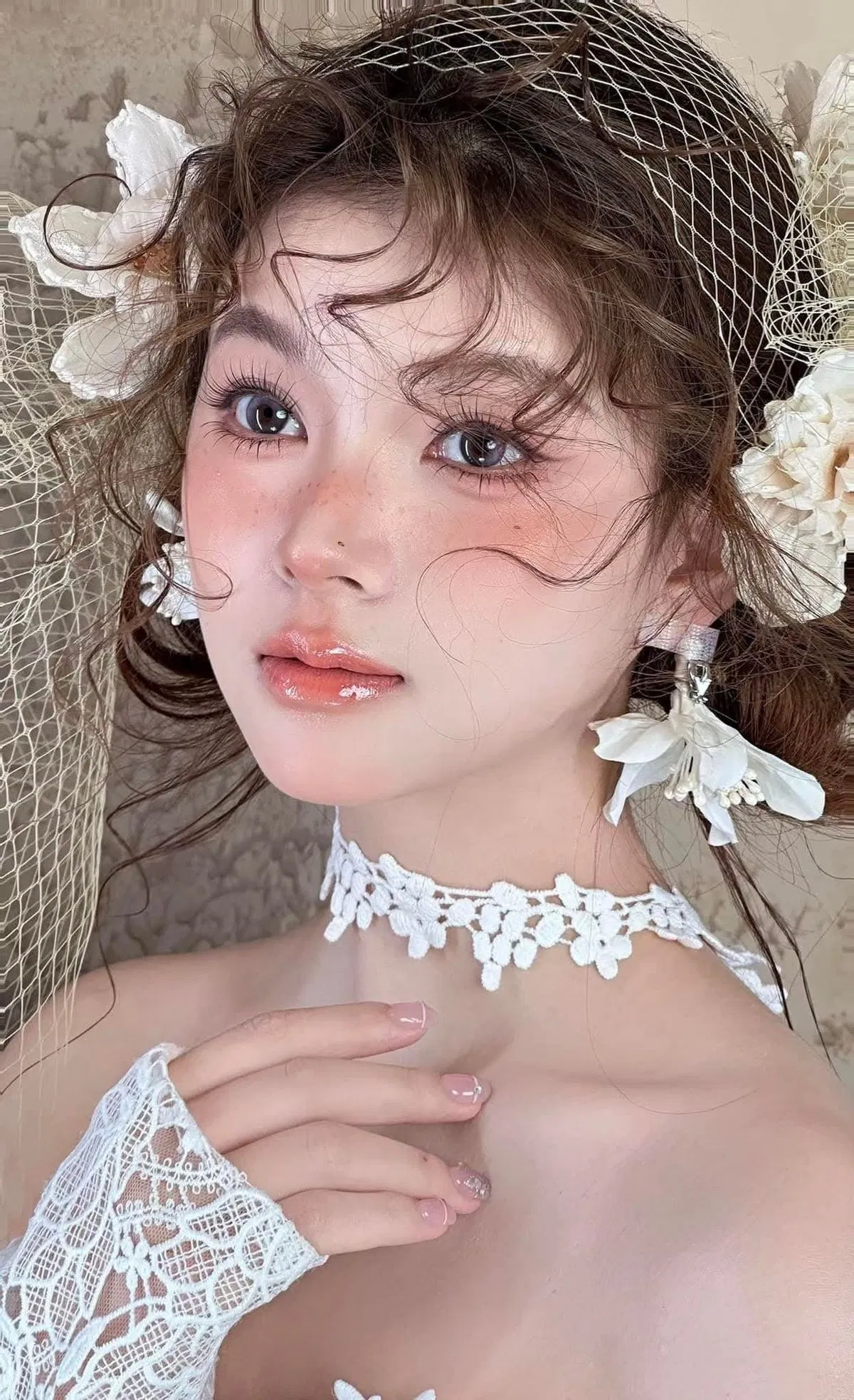 Phối màu má hồng