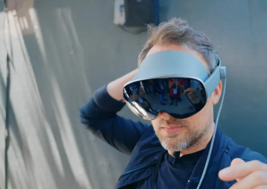 Kính thực tế ảo Project Moohan của Samsung (Ảnh: Internet)