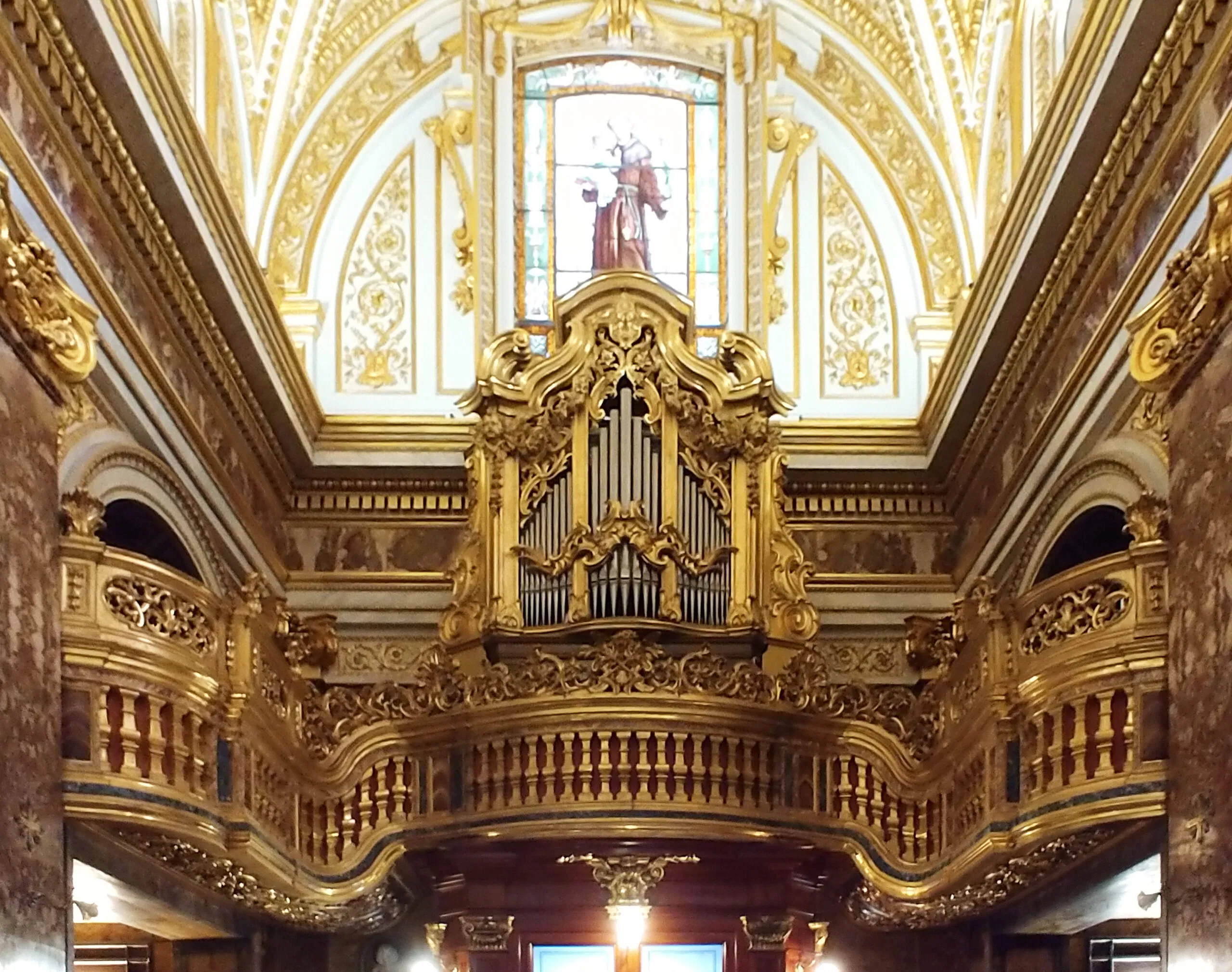 Cây đàn đại phong cầm của Sant’Antonio dei Portoghesi (Ảnh: Internet)