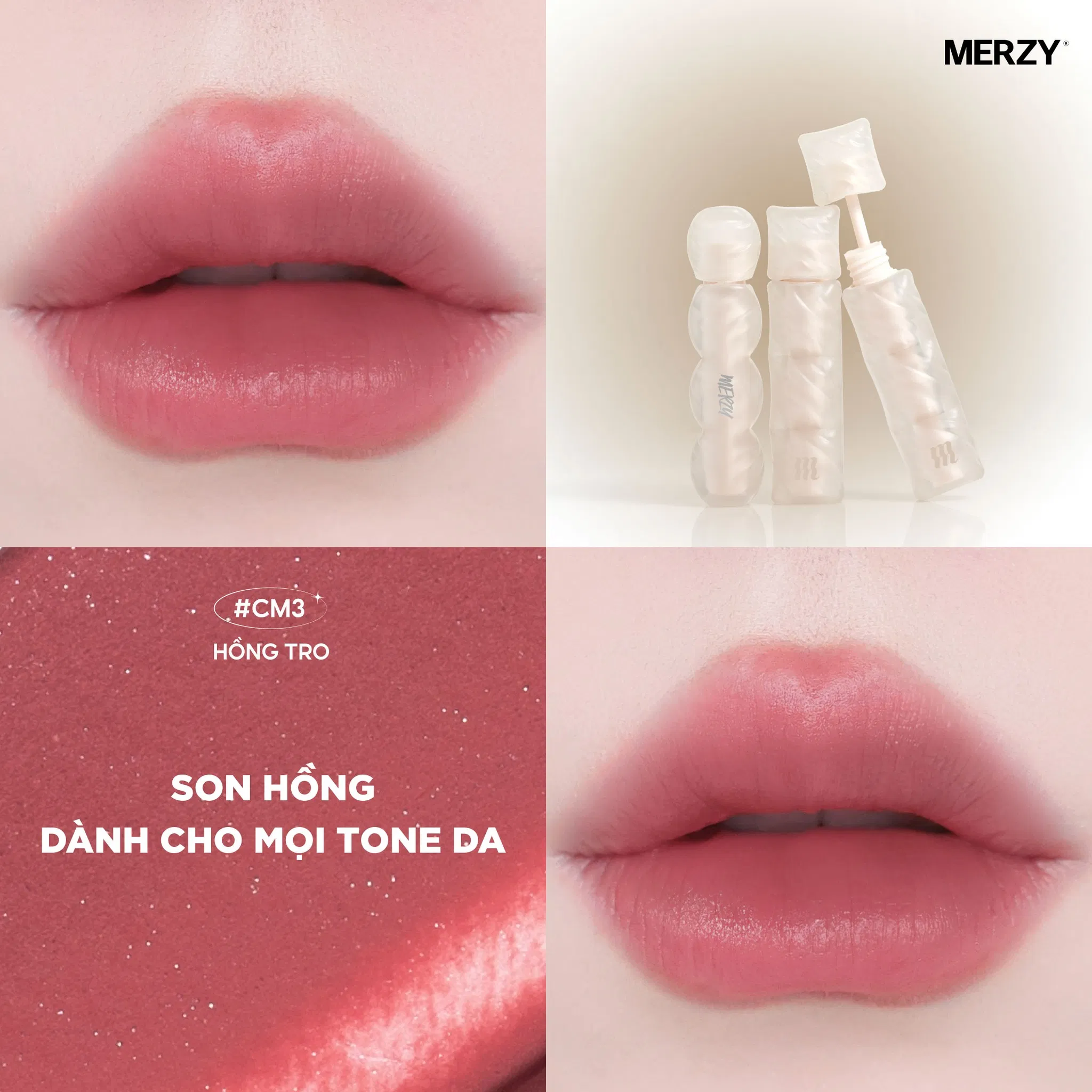 CM3 Metalic Mauve - Hồng tro thời thượng