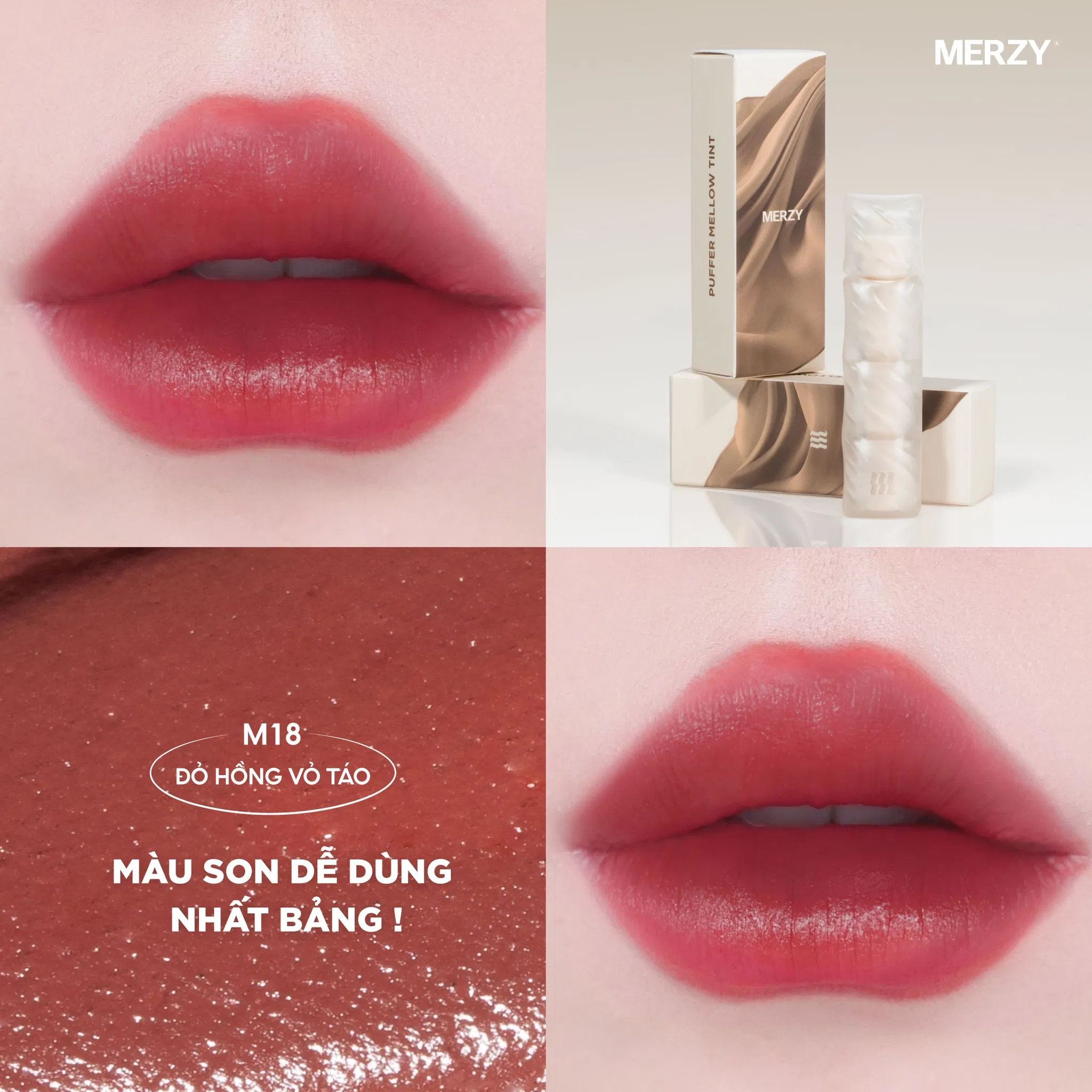 M18 Dusty Berry - Đỏ hồng vỏ táo