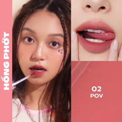 SUGARPLUM MistyNow Blurring Tint - 02 hồng phớt