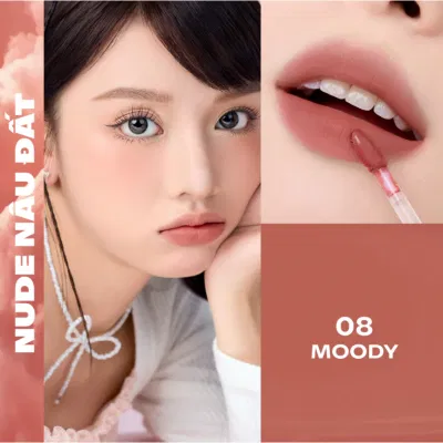 SUGARPLUM MistyNow Blurring Tint - 08 nude nâu đất