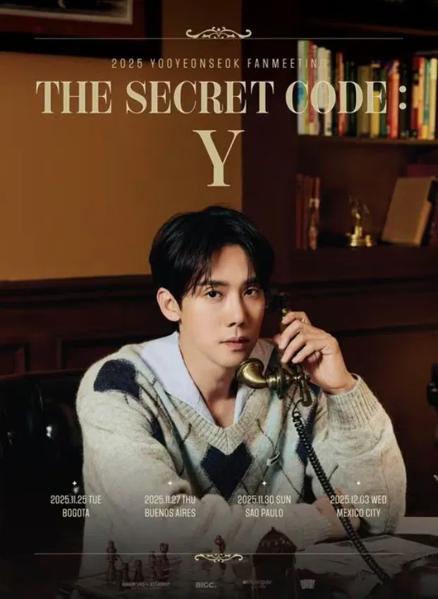 Yoo Yeon-seok chính thức công bố lịch trình fan meeting khu vực Nam Mỹ (Ảnh: Internet)