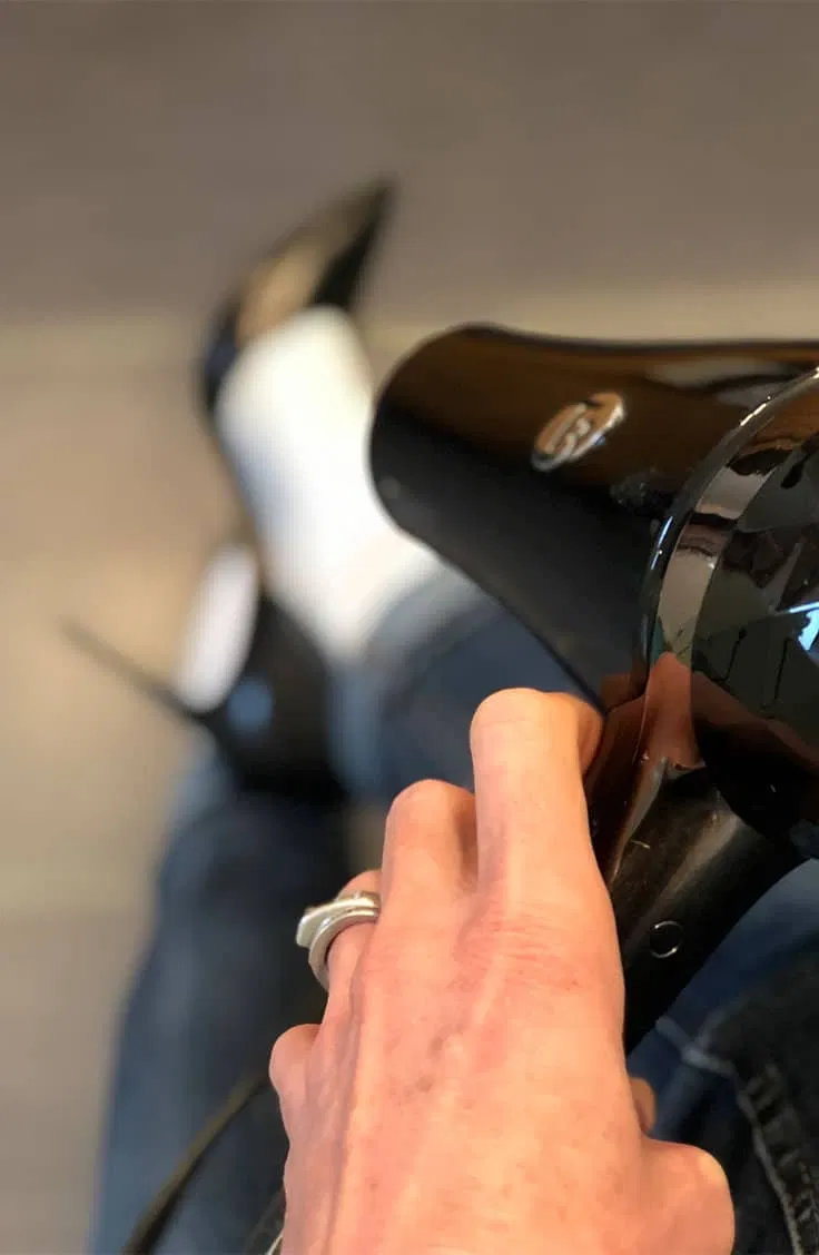 Làm ấm bằng máy sấy tóc