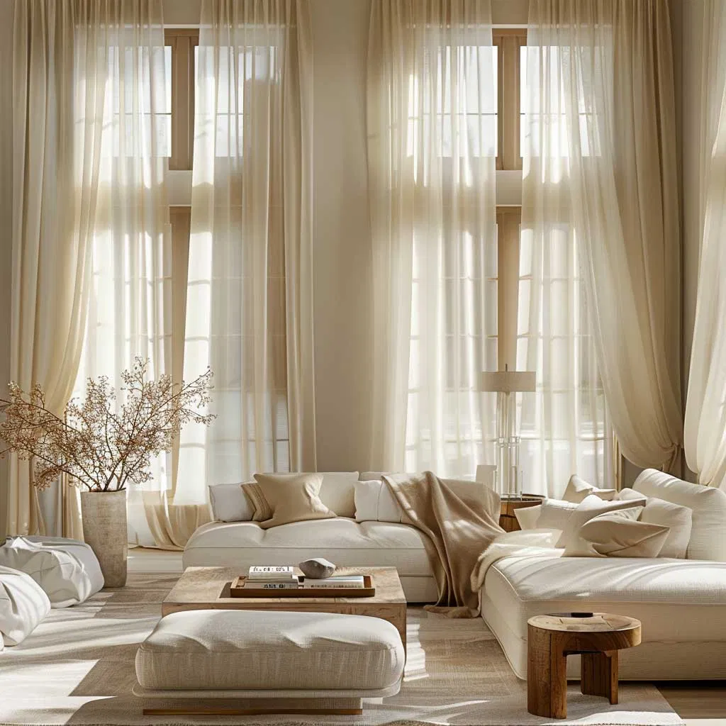 Rèm cửa mềm mại