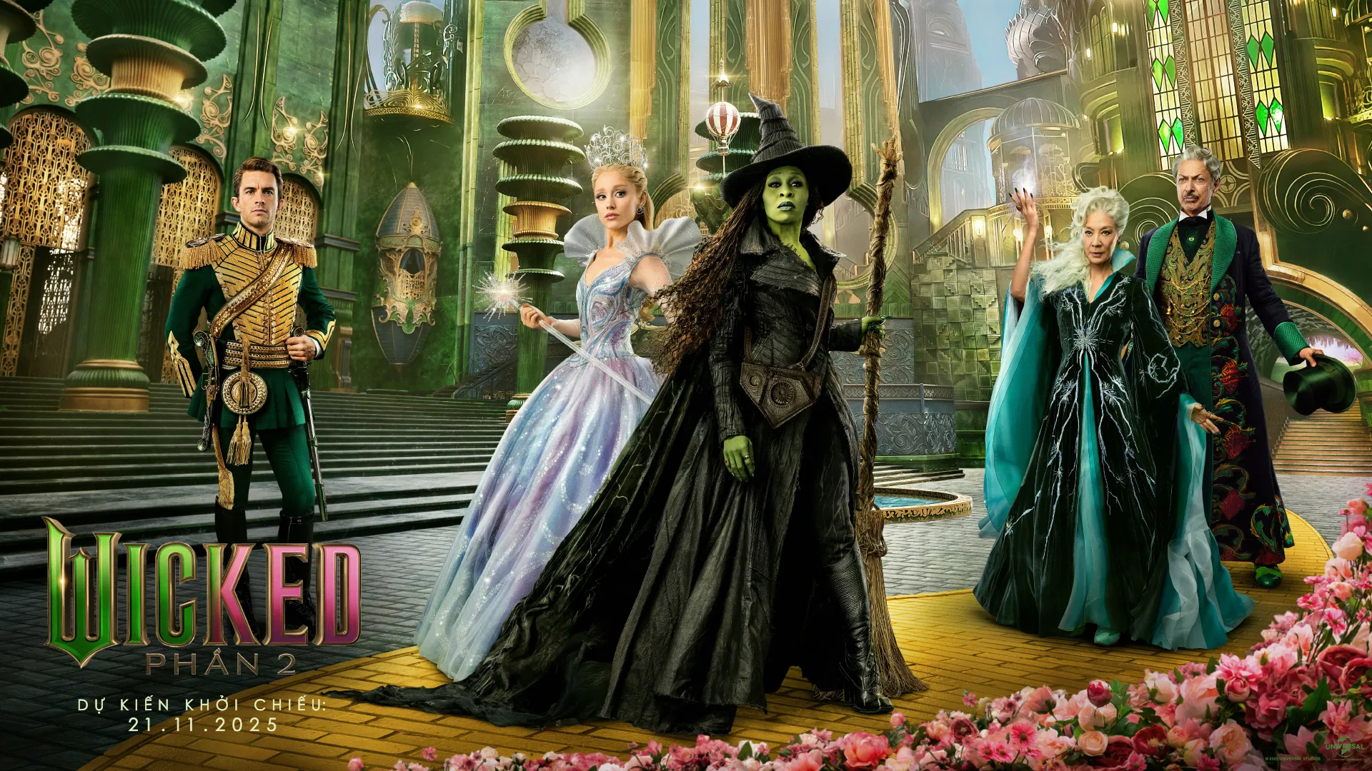 Phim Wicked: For Good ấn định ra mắt vào tháng 11/2025
