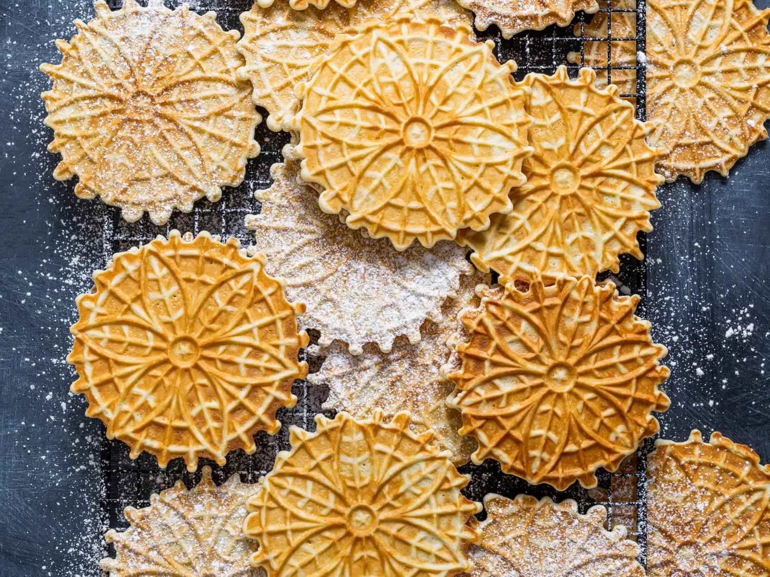 Bánh Pizzelle (Ảnh: Internet)