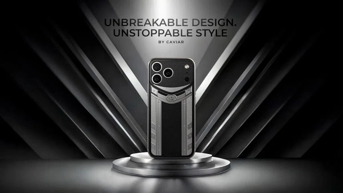 Caviar còn giới thiệu bộ sưu tập Victory Collection dành cho iPhone 17 Pro, với thiết kế thủ công sang trọng và giá khởi điểm khoảng 265 triệu đồng (Ảnh: Internet)