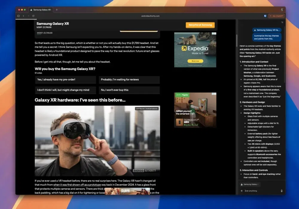 Tóm tắt bài viết bằng ChatGPT Atlas (Ảnh: Internet) Tóm tắt bài viết bằng ChatGPT Atlas (Ảnh: Internet)
