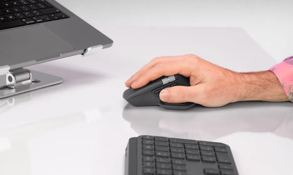 Chuột không dây Logitech MX Master 4 màu than chì (Ảnh: Internet)