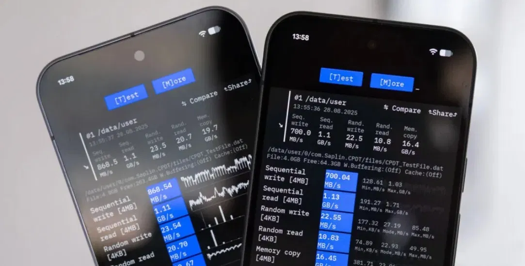 Kiểm tra bộ nhớ UFS của điện thoại Pixel 10 (Ảnh: Internet) Kiểm tra bộ nhớ UFS của điện thoại Pixel 10 (Ảnh: Internet)