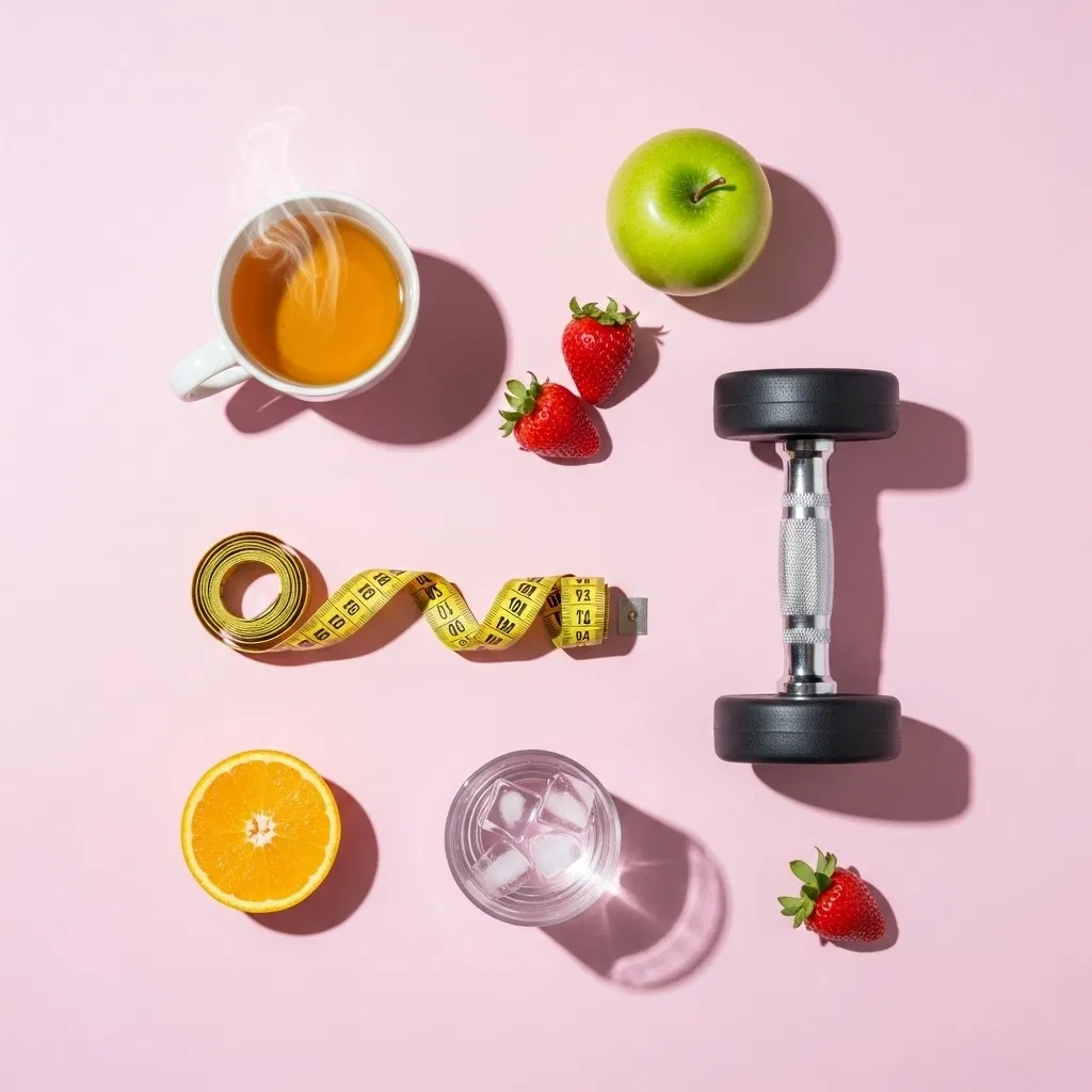 Giảm cân an toàn bằng tự nhiên – trà xanh, trái cây, thể dục, lối sống lành mạnh thay thế Sibutramin.