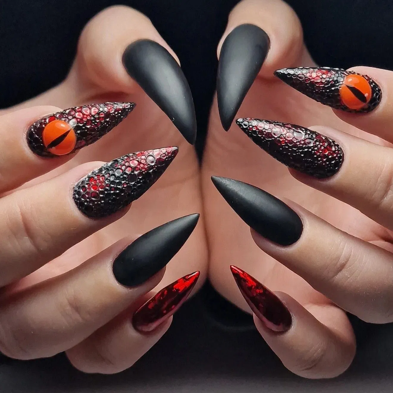 1001+ mẫu nail Halloween đẹp độc đáo, vừa kinh dị vừa ấn tượng ấn tượng độc đáo halloween Halloween nails kinh dị mẫu nail đẹp nail Halloween đẹp rùng rợn sang chảnh