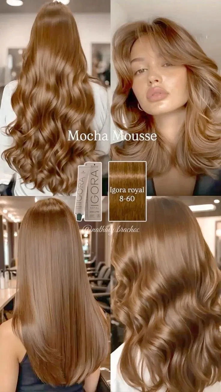 Màu tóc mocha mousse