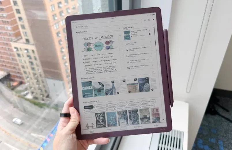 Máy tính bảng Kindle Scribe Colorsoft (Ảnh: Internet) Máy tính bảng Kindle Scribe Colorsoft (Ảnh: Internet)