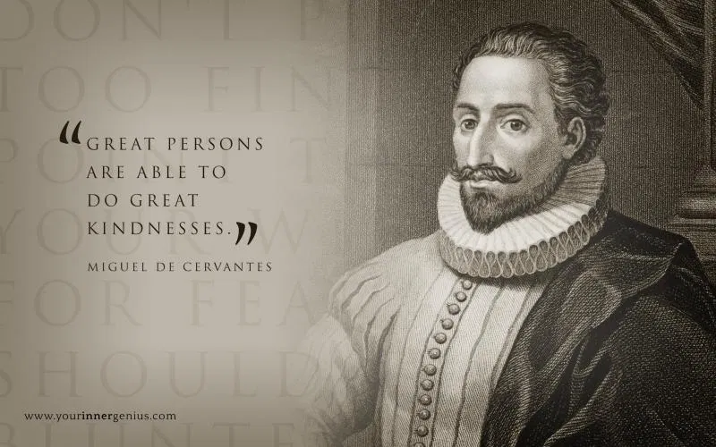 Nhà văn Miguel de Cervantes. Nguồn: Internet Nhà văn Miguel de Cervantes. Nguồn: Internet