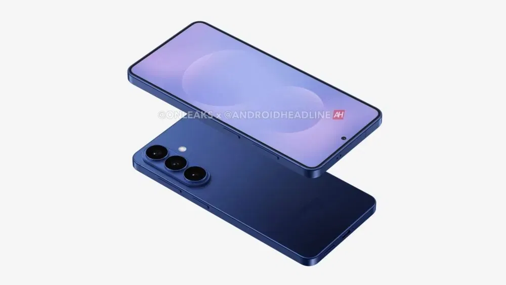 Hình ảnh render bị rò rỉ của điện thoại Galaxy S26 Pro (Ảnh: Internet)